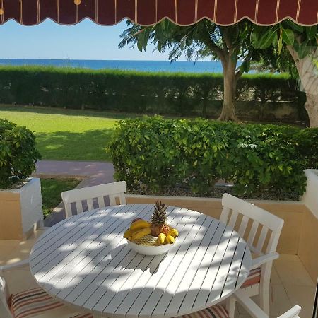 First Line Seaside Apartment San Agustín Exterior foto