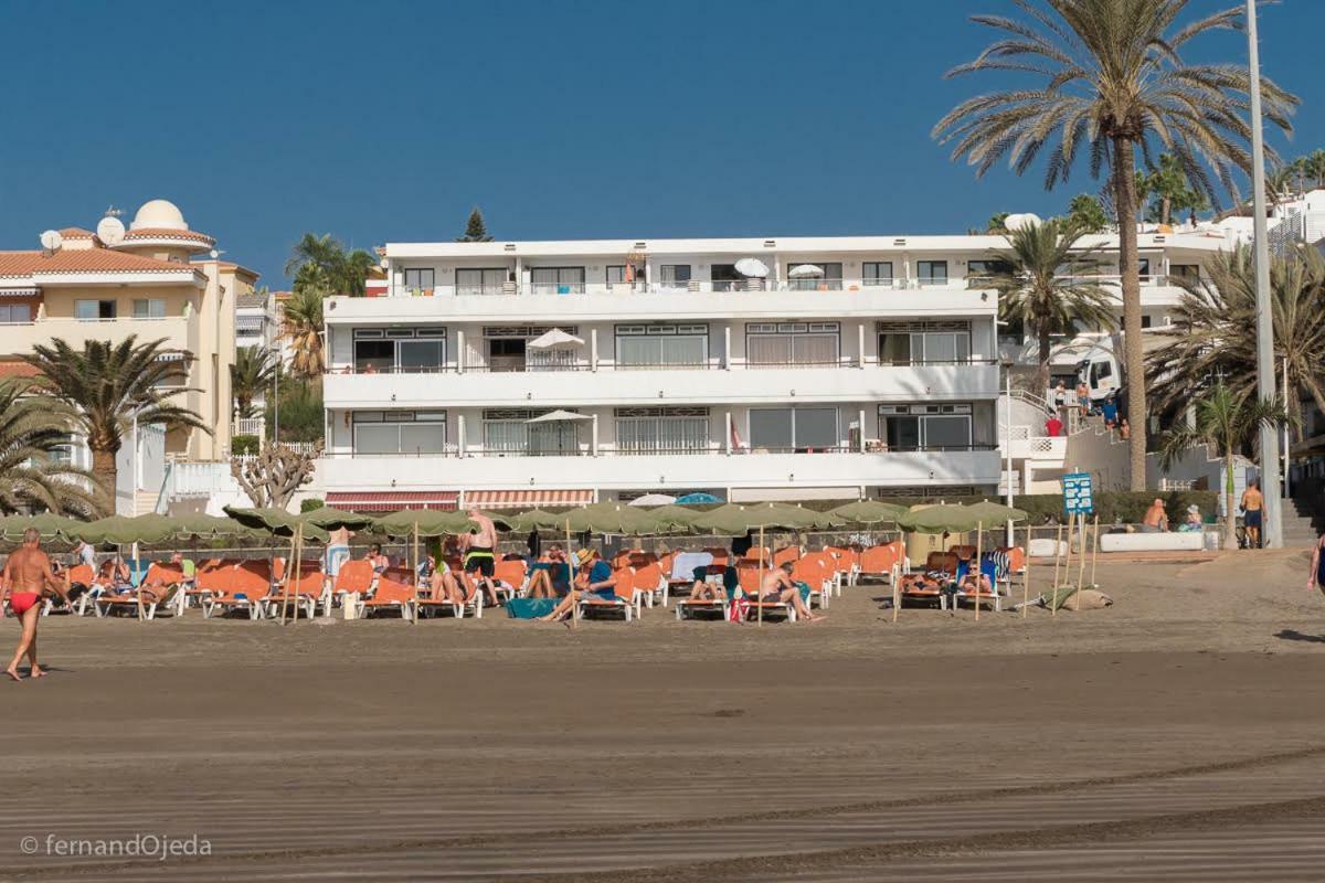 First Line Seaside Apartment San Agustín Exterior foto