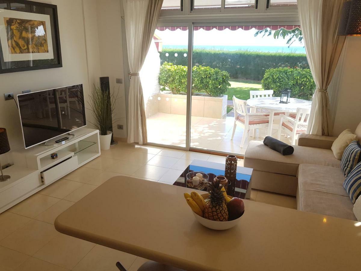 First Line Seaside Apartment San Agustín Exterior foto