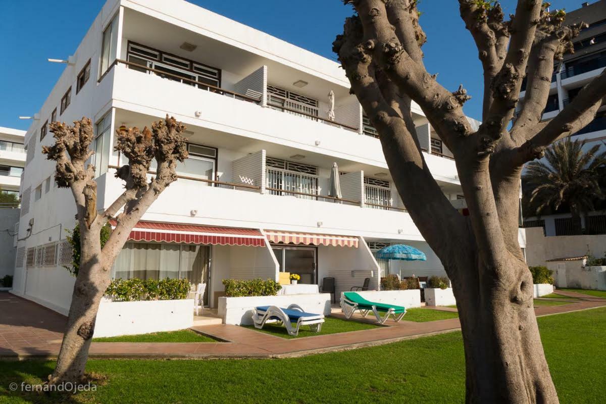 First Line Seaside Apartment San Agustín Exterior foto
