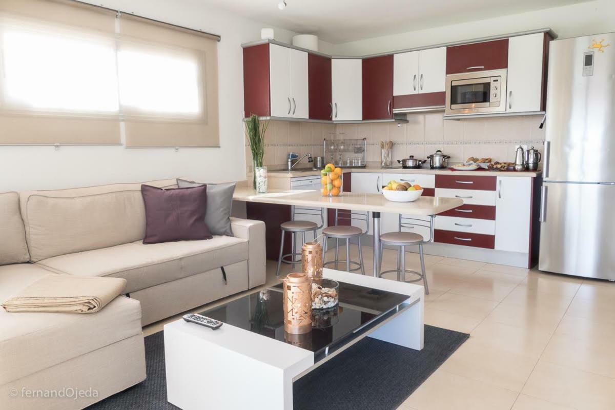 First Line Seaside Apartment San Agustín Exterior foto