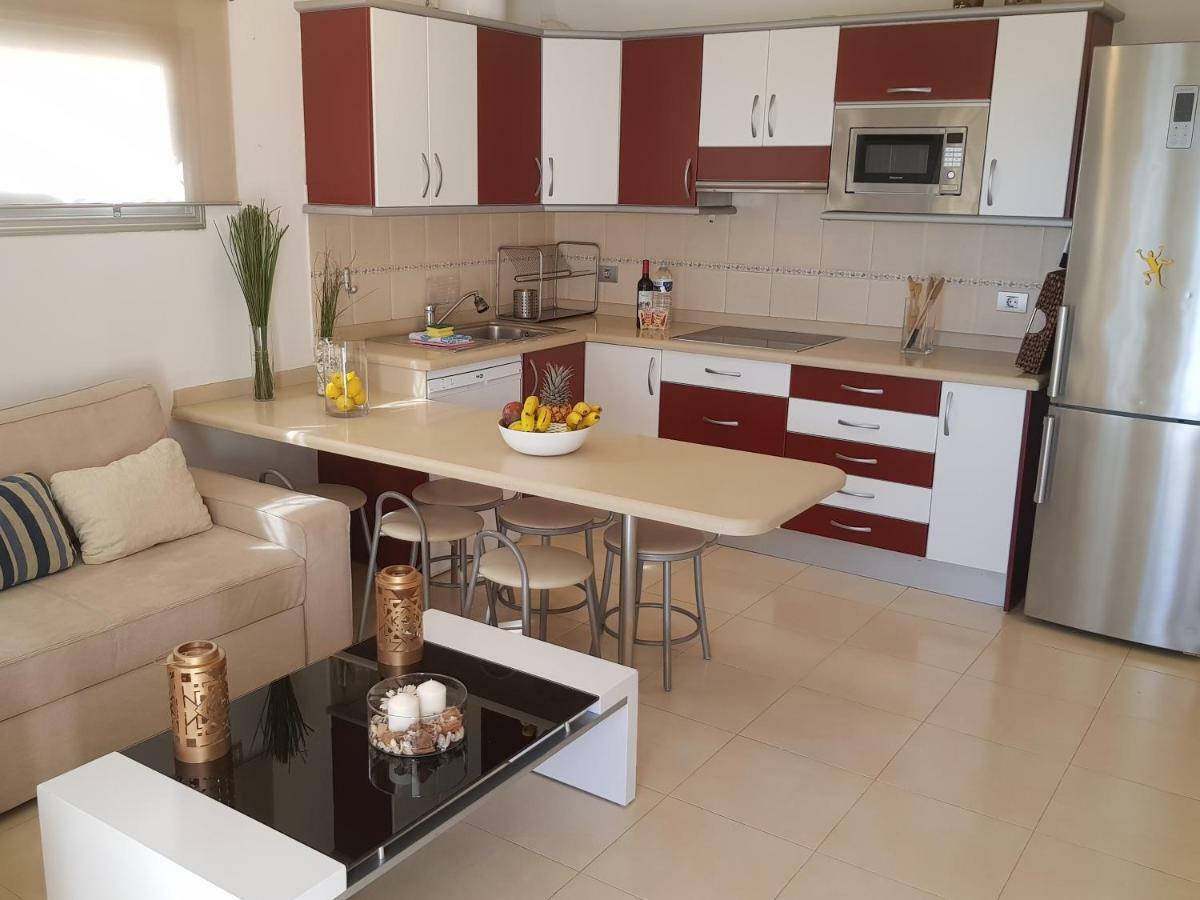 First Line Seaside Apartment San Agustín Exterior foto