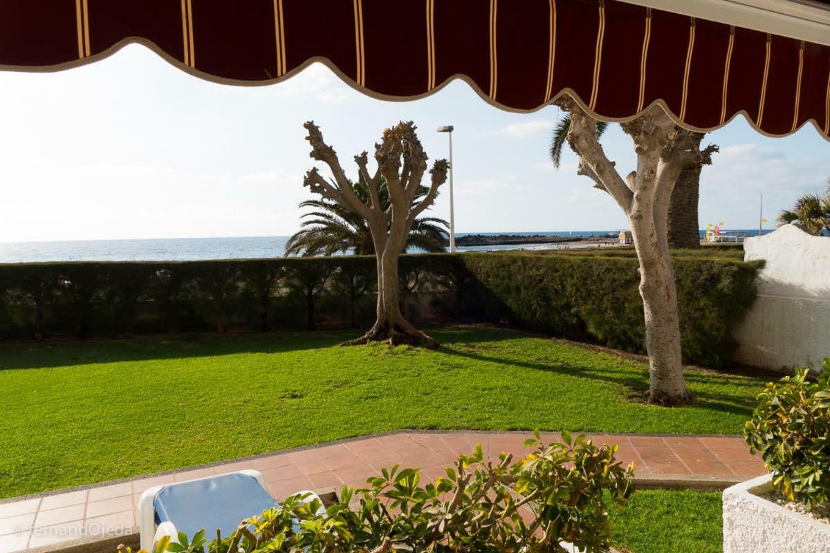 First Line Seaside Apartment San Agustín Exterior foto